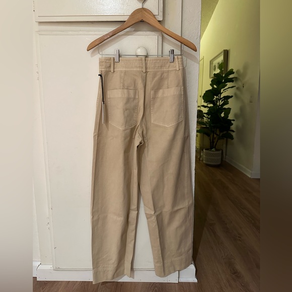 Apice Apart Chino Mari Barrel Pant-Sand - Picture 6 of 7